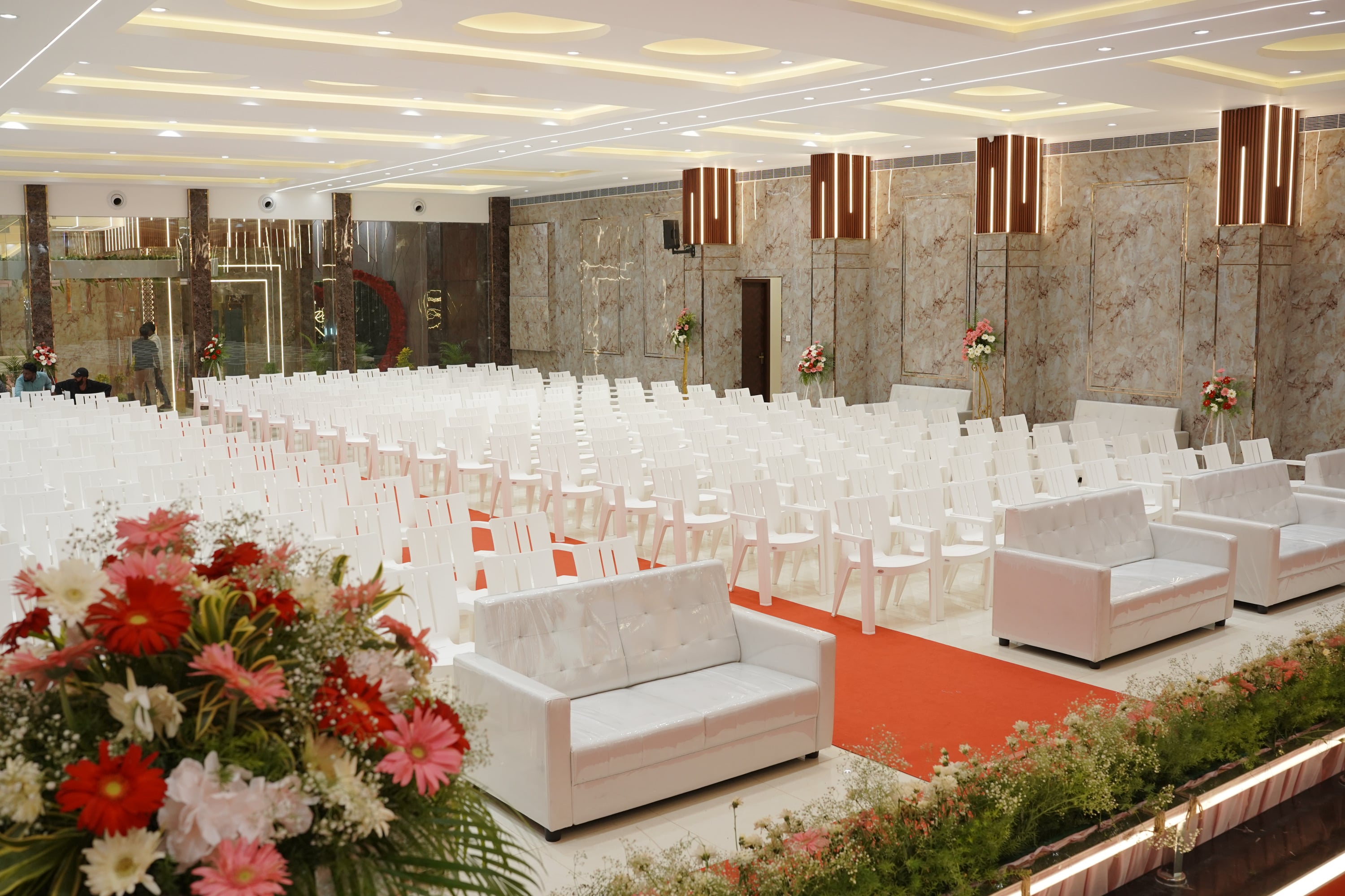 Wedding Hall Seatings - Roz Mahal